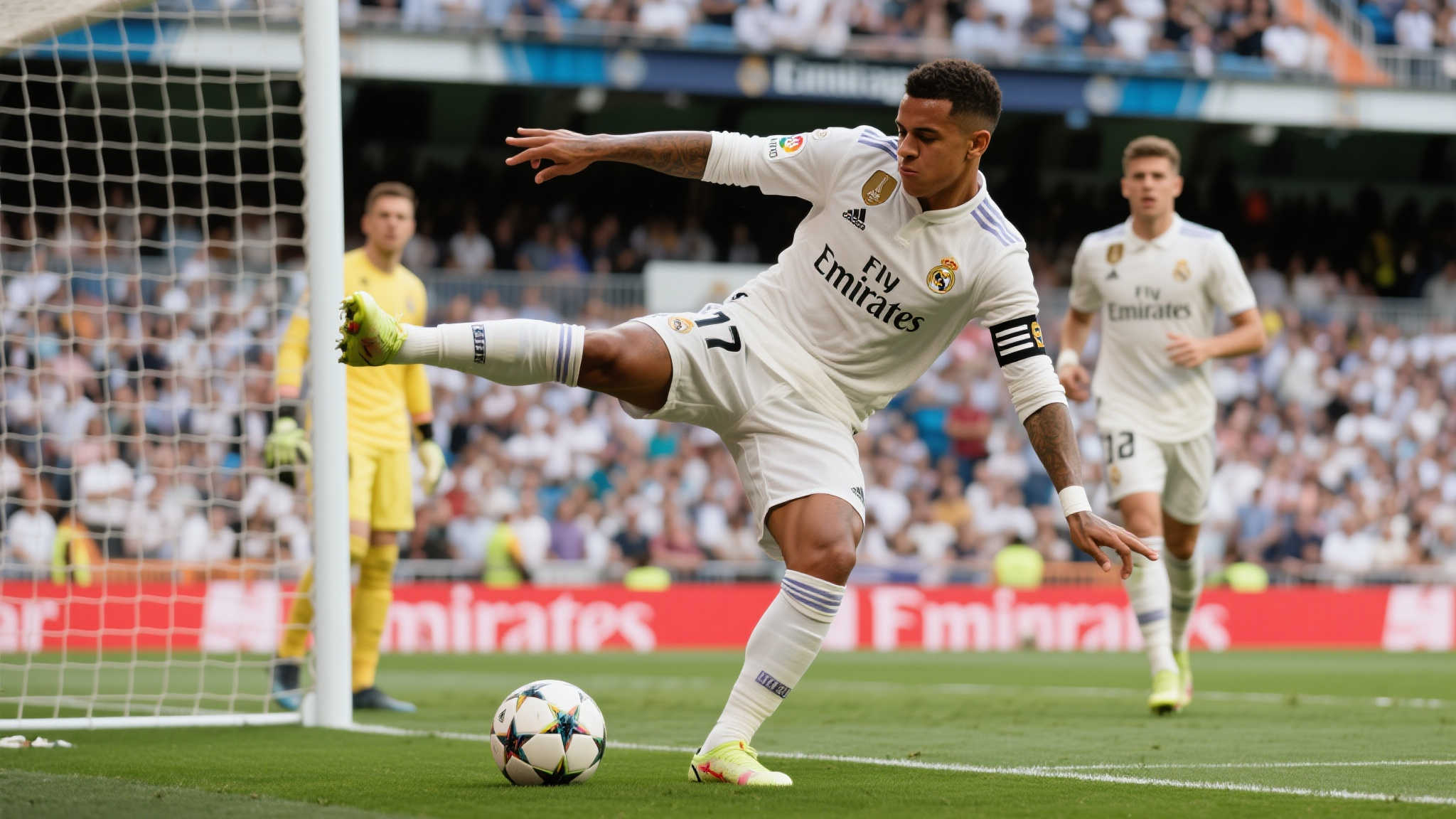 在一场备受瞩目的比赛中，皇家马德里的1.7亿巨星竟